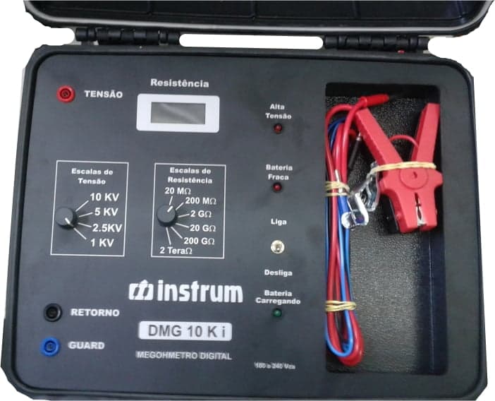 Megôhmetro digital Instrum DMG 10KI