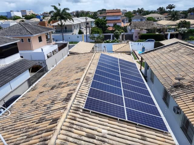 Instalação Residencial Vilas do atlântico 7.2 kwp